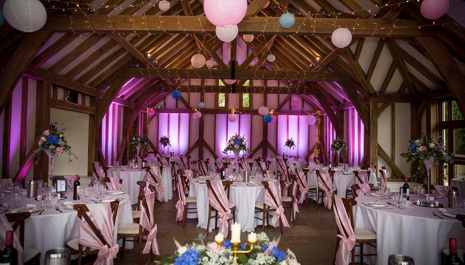 Shelley's Venue Decoration Sussex & Surrey Venue Decoration Services